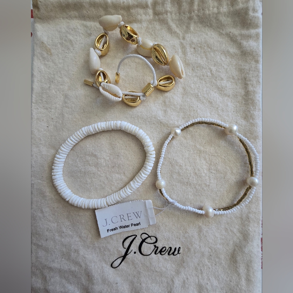 J. Crew Seaside bracelet set